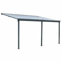 10' X 16' Kingston Lean To Carport (3m X 4.9m) 16 10' X 16' Kingston Lean To Carport (3m X 4.9m) -Garden Supplies Sales Shop kingcarpt1610 10x16 kingston lean to carport cutout2 min