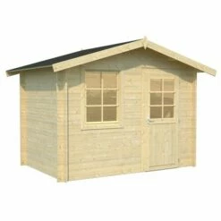 Palmako Klara 3m X 2m Log Cabin Summer House (28mm) 18 Palmako Klara 3m X 2m Log Cabin Summer House (28mm) -Garden Supplies Sales Shop klara 4.7 m2 visual white
