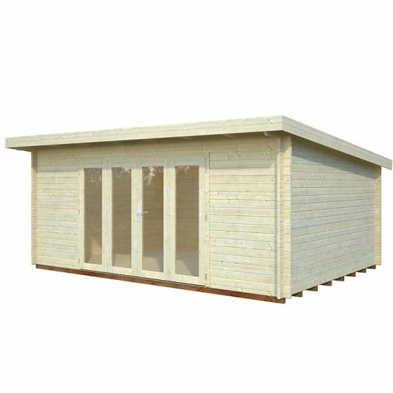Palmako Lea 5.4m X 3.9m Log Cabin Garden Office (44mm) 8 Palmako Lea 5.4m X 3.9m Log Cabin Garden Office (44mm) - Image 6
