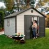 11' X 16' Lifetime Heavy Duty Plastic Shed (3.16m X 4.68m) 1 11' X 16' Lifetime Heavy Duty Plastic Shed (3.16m X 4.68m) -Garden Supplies Sales Shop lifetime11x16hd 01
