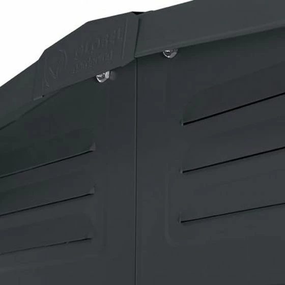 10' X 15' Globel Anthracite Grey Double Door Metal Garage (3.07m X 4.64m) 15 10' X 15' Globel Anthracite Grey Double Door Metal Garage (3.07m X 4.64m) - Image 13