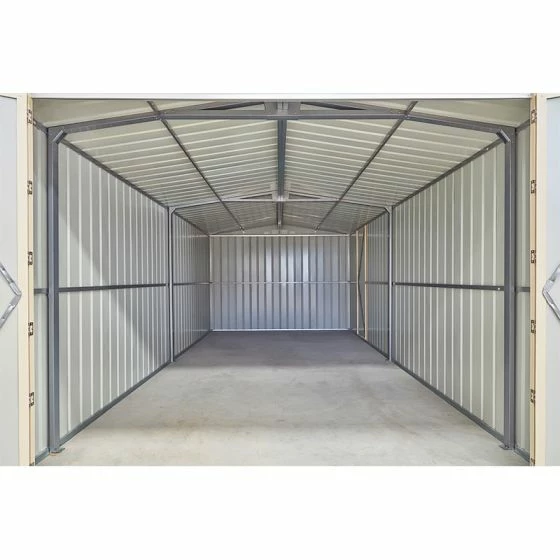 10' X 15' Globel Anthracite Grey Double Door Metal Garage (3.07m X 4.64m) 17 10' X 15' Globel Anthracite Grey Double Door Metal Garage (3.07m X 4.64m) - Image 15