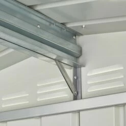 10' X 19' Globel Anthracite Grey Double Door Metal Garage (3.07m X 5.88m) 38 10' X 19' Globel Anthracite Grey Double Door Metal Garage (3.07m X 5.88m) -Garden Supplies Sales Shop lotus1019utag lotus 10x19 double garage interior1