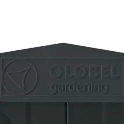 10' X 19' Globel Anthracite Grey Double Door Metal Garage (3.07m X 5.88m) 41 10' X 19' Globel Anthracite Grey Double Door Metal Garage (3.07m X 5.88m) -Garden Supplies Sales Shop lotus1019utag lotus 10x19 double garage roof