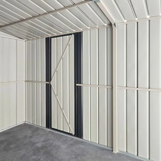 10' X 15' Globel Anthracite Grey Double Door Metal Garage (3.07m X 4.64m) 13 10' X 15' Globel Anthracite Grey Double Door Metal Garage (3.07m X 4.64m) - Image 11