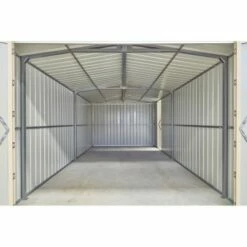 10' X 23' Globel Double Door Garage - Anthracite Grey (2.9m X 7m) 29 10' X 23' Globel Double Door Garage - Anthracite Grey (2.9m X 7m) -Garden Supplies Sales Shop lotus10x23utag 10x23 lotus double door garage anthracite grey close up4 min