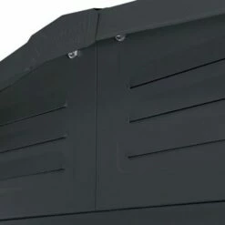 10' X 23' Globel Double Door Garage - Anthracite Grey (2.9m X 7m) 28 10' X 23' Globel Double Door Garage - Anthracite Grey (2.9m X 7m) -Garden Supplies Sales Shop lotus10x23utag 10x23 lotus double door garage anthracite grey close up5 min