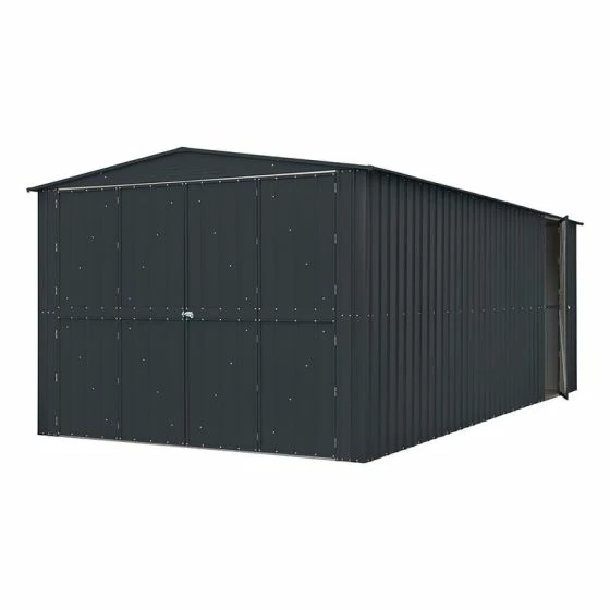 10' X 23' Globel Double Door Garage - Anthracite Grey (2.9m X 7m) 7 10' X 23' Globel Double Door Garage - Anthracite Grey (2.9m X 7m) - Image 5