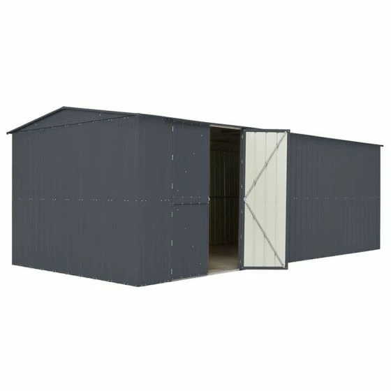 10' X 23' Globel Double Door Workshop - Athracite Grey (2.9m X 7m) 4 10' X 23' Globel Double Door Workshop - Athracite Grey (2.9m X 7m) - Image 2