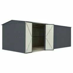 10' X 23' Globel Double Door Workshop - Athracite Grey (2.9m X 7m)