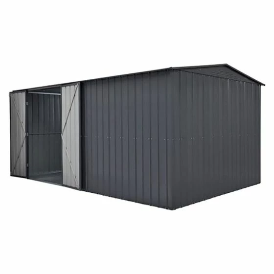 10' X 23' Globel Double Door Workshop - Athracite Grey (2.9m X 7m) 8 10' X 23' Globel Double Door Workshop - Athracite Grey (2.9m X 7m) - Image 6