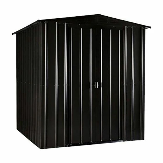 6' X 4' Globel Anthracite Grey Apex Metal Shed (1.84m X 1.23m) 10 6' X 4' Globel Anthracite Grey Apex Metal Shed (1.84m X 1.23m) - Image 8