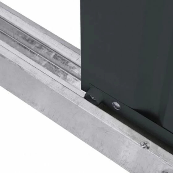 6' X 4' Globel Anthracite Grey Apex Metal Shed (1.84m X 1.23m) 20 6' X 4' Globel Anthracite Grey Apex Metal Shed (1.84m X 1.23m) - Image 18