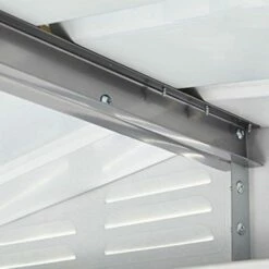 6' X 4' Globel Anthracite Grey Apex Metal Shed (1.84m X 1.23m) 38 6' X 4' Globel Anthracite Grey Apex Metal Shed (1.84m X 1.23m) -Garden Supplies Sales Shop lotus64agsolid 6x4 grey no10