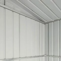 6' X 4' Globel Anthracite Grey Apex Metal Shed (1.84m X 1.23m) 34 6' X 4' Globel Anthracite Grey Apex Metal Shed (1.84m X 1.23m) -Garden Supplies Sales Shop lotus64agsolid 6x4 grey no6