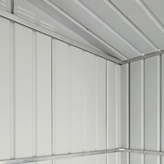 6' X 4' Globel Anthracite Grey Apex Metal Shed (1.84m X 1.23m) 15 6' X 4' Globel Anthracite Grey Apex Metal Shed (1.84m X 1.23m) - Image 13