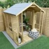 6' X 6' Forest Oakley 25yr Guarantee Double Door Apex Summer House (1.99m X 1.84m) 1 6' X 6' Forest Oakley 25yr Guarantee Double Door Apex Summer House (1.99m X 1.84m) -Garden Supplies Sales Shop opasum66ddm insitu3 min 1