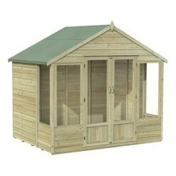 8' X 6' Forest Oakley 25yr Guarantee Double Door Apex Summer House (2.61m X 1.83m) 15 8' X 6' Forest Oakley 25yr Guarantee Double Door Apex Summer House (2.61m X 1.83m) -Garden Supplies Sales Shop opasum86ddm cutout min 1 1