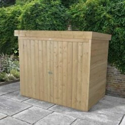 6'5 X 2'10 Forest Large Double Door Pent Wooden Garden Storage - Bike / Mower Outdoor Store (1.9m X 0.86m) 29 6'5 X 2'10 Forest Large Double Door Pent Wooden Garden Storage - Bike / Mower Outdoor Store (1.9m X 0.86m) -Garden Supplies Sales Shop opploshd 2 1