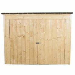 6'5 X 2'10 Forest Double Door Overlap Wooden Bike Shed / Pressure Treated (no Floor) 17 6'5 X 2'10 Forest Double Door Overlap Wooden Bike Shed / Pressure Treated (no Floor) -Garden Supplies Sales Shop opplosnflhd 3