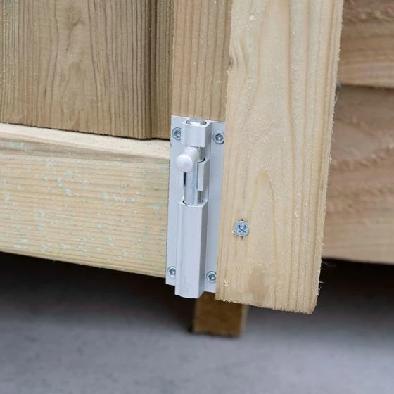 8' X 6' Forest Oakley 25yr Guarantee Double Door Pent Summer House (2.51m X 2.03m) 15 8' X 6' Forest Oakley 25yr Guarantee Double Door Pent Summer House (2.51m X 2.03m) - Image 13