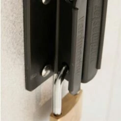 10' X 8' Yardmaster Shiplap Metal Shed (3.03m X 2.37m) -Garden Supplies Sales Shop padlockable door handles 18 1 1