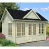 Palmako Claudia 3.9m X 3m Log Cabin Summer House (34mm) 2 Palmako Claudia 3.9m X 3m Log Cabin Summer House (34mm) -Garden Supplies Sales Shop palmako claudia fry34 4232 main min