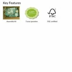 Palmako Hanna 3m X 3.4m Corner Log Cabin Summer House (34mm) 12 Palmako Hanna 3m X 3.4m Corner Log Cabin Summer House (34mm) -Garden Supplies Sales Shop palmako kf hanna paj34 3636fsc 2of2 min 1