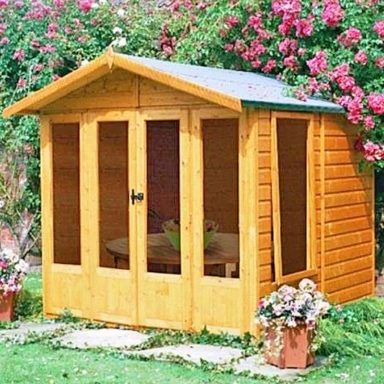 7'3x7'11 Shire Parham Traditional Wooden Summer House 3 7'3x7'11 Shire Parham Traditional Wooden Summer House