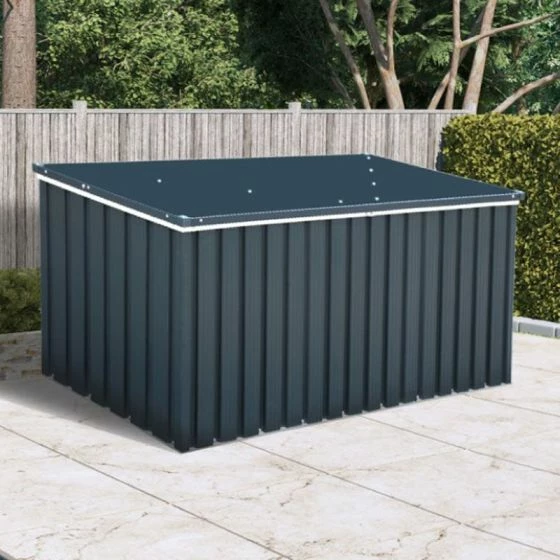 6' X 2' Sapphire Anthracite Metal Garden Cushion Storage Box (1.68m X 0.68m) 3 6' X 2' Sapphire Anthracite Metal Garden Cushion Storage Box (1.68m X 0.68m)