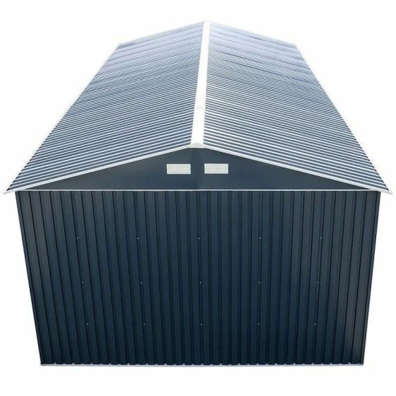 12' X 38' Sapphire Olympian Anthracite Metal Garage (3.62m X 11.35m) 5 12' X 38' Sapphire Olympian Anthracite Metal Garage (3.62m X 11.35m) - Image 3