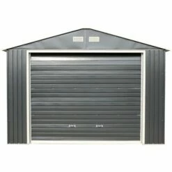 12' X 38' Sapphire Olympian Anthracite Metal Garage (3.62m X 11.35m) 20 12' X 38' Sapphire Olympian Anthracite Metal Garage (3.62m X 11.35m) -Garden Supplies Sales Shop sapphireolym1238 12x38 sapphire olympian anthracite metal garage cutout4