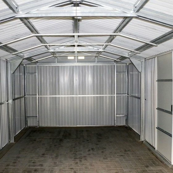 12' X 38' Sapphire Olympian Anthracite Metal Garage (3.62m X 11.35m) 10 12' X 38' Sapphire Olympian Anthracite Metal Garage (3.62m X 11.35m) - Image 8