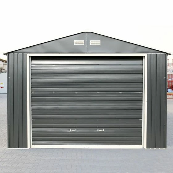 12' X 38' Sapphire Olympian Anthracite Metal Garage (3.62m X 11.35m) 15 12' X 38' Sapphire Olympian Anthracite Metal Garage (3.62m X 11.35m) - Image 13