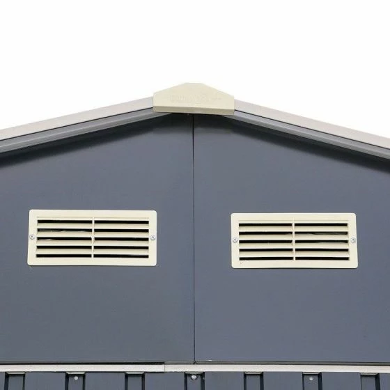 12' X 38' Sapphire Olympian Anthracite Metal Garage (3.62m X 11.35m) 17 12' X 38' Sapphire Olympian Anthracite Metal Garage (3.62m X 11.35m) - Image 15