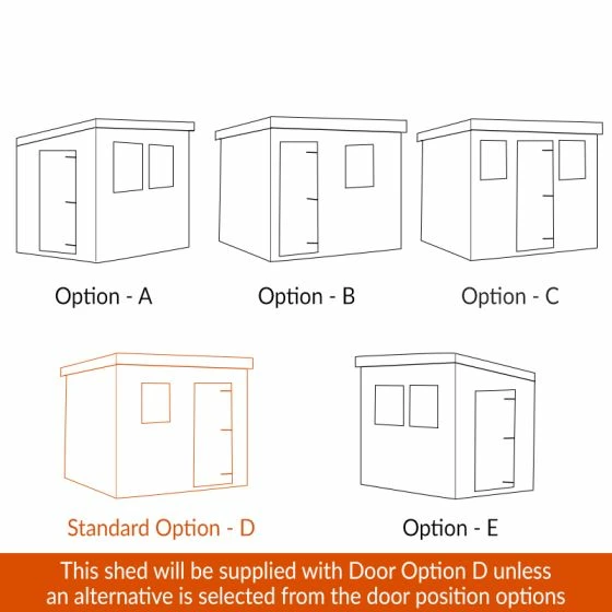 6' X 4' Traditional Standard Shiplap Pent Wooden Shed (1.83m X 1.22m) 9 6' X 4' Traditional Standard Shiplap Pent Wooden Shed (1.83m X 1.22m) - Image 7