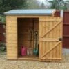 8' X 4' Traditional Shiplap Wooden Pent Tool Store Shed (2.44m X 1.22m) 2 8' X 4' Traditional Shiplap Wooden Pent Tool Store Shed (2.44m X 1.22m) -Garden Supplies Sales Shop shedlands tool stores door option x 800 min 6 1