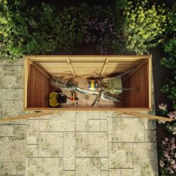 5'10 X 2'7 (1.78x0.78m) Mercia Overlap Premium Tall Wooden Garden Storage 19 5'10 X 2'7 (1.78x0.78m) Mercia Overlap Premium Tall Wooden Garden Storage -Garden Supplies Sales Shop si 001 001 0012bun 11 min