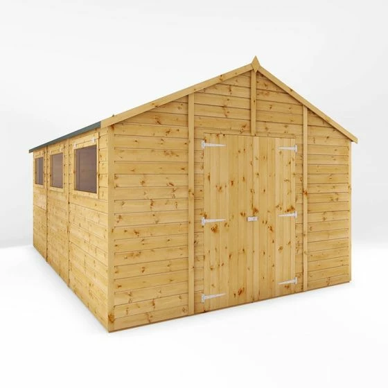 15' X 10' Mercia Shiplap Apex Workshop (4.5m X 3.2m) 14 15' X 10' Mercia Shiplap Apex Workshop (4.5m X 3.2m) - Image 12