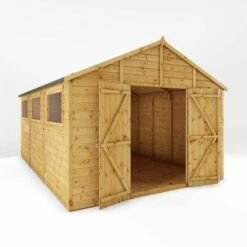 15' X 10' Mercia Shiplap Apex Workshop (4.5m X 3.2m) 27 15' X 10' Mercia Shiplap Apex Workshop (4.5m X 3.2m) -Garden Supplies Sales Shop si 001 004 0098 15x10 workshop render4 min