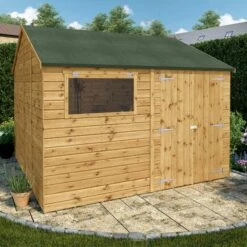 10' X 10' Mercia Shiplap Reverse Apex Workshop (3.2m X 3m)