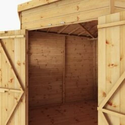 7 X 7 Mercia Shiplap Corner Shed (2m X 2m) 19 7 X 7 Mercia Shiplap Corner Shed (2m X 2m) -Garden Supplies Sales Shop si 001 004 0127 7x7 shiplap corner shed feature3 min