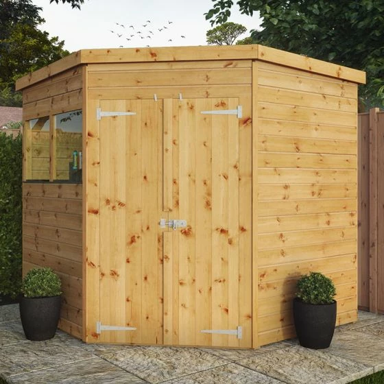 7 X 7 Mercia Shiplap Corner Shed (2m X 2m) 2 7 X 7 Mercia Shiplap Corner Shed (2m X 2m)