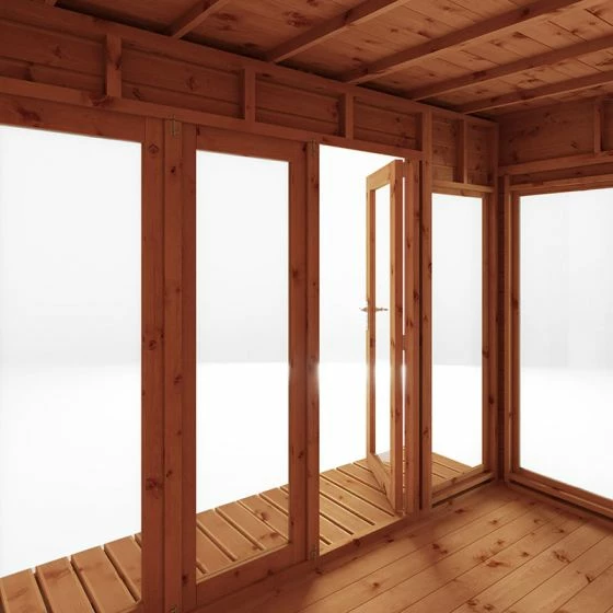 12' X 8' Mercia Premium Summer House With Side Shed (3.69m X 2.41m) 16 12' X 8' Mercia Premium Summer House With Side Shed (3.69m X 2.41m) - Image 14