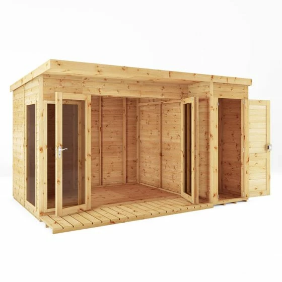 12' X 8' Mercia Premium Summer House With Side Shed (3.69m X 2.41m) 10 12' X 8' Mercia Premium Summer House With Side Shed (3.69m X 2.41m) - Image 8