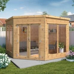 9' X 9' Mercia Premium Corner Summer House (2.9m X 2.9m)