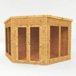 9' X 9' Mercia Premium Corner Summer House (2.9m X 2.9m) 23 9' X 9' Mercia Premium Corner Summer House (2.9m X 2.9m) -Garden Supplies Sales Shop si 003 001 0051 9x9 corner sh render3 min