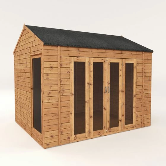 10x8 Mercia Vermont Summer House With Bi-Fold Doors 6 10x8 Mercia Vermont Summer House With Bi-Fold Doors - Image 4