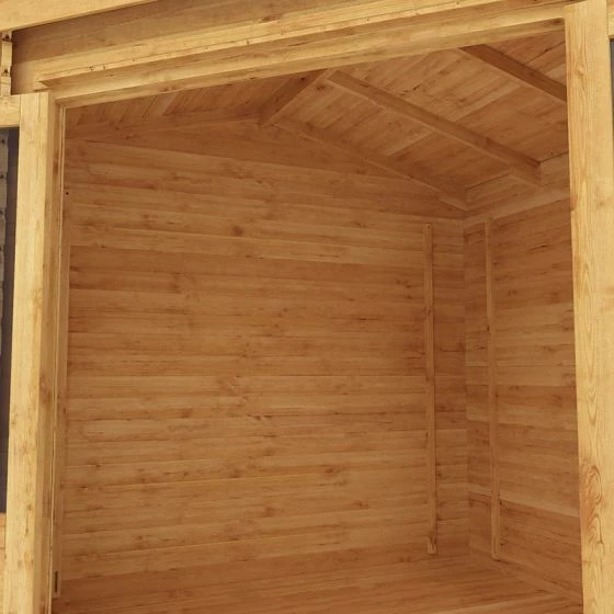 Mercia 3m X 3m Corner Log Cabin (28mm) - Double Glazed 12 Mercia 3m X 3m Corner Log Cabin (28mm) - Double Glazed - Image 10