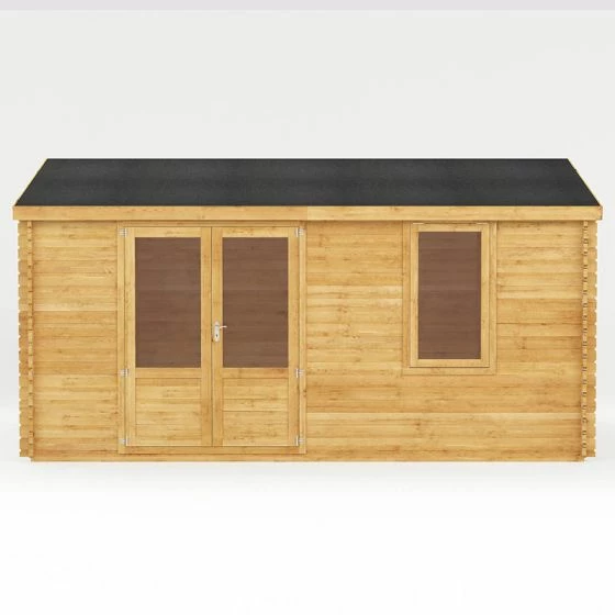 Mercia Elite 5m X 4m Garden Office Log Cabin (34mm) - Double Glazed 11 Mercia Elite 5m X 4m Garden Office Log Cabin (34mm) - Double Glazed - Image 9